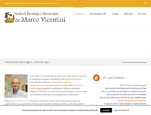 Tablet Screenshot of marcovicentini.it
